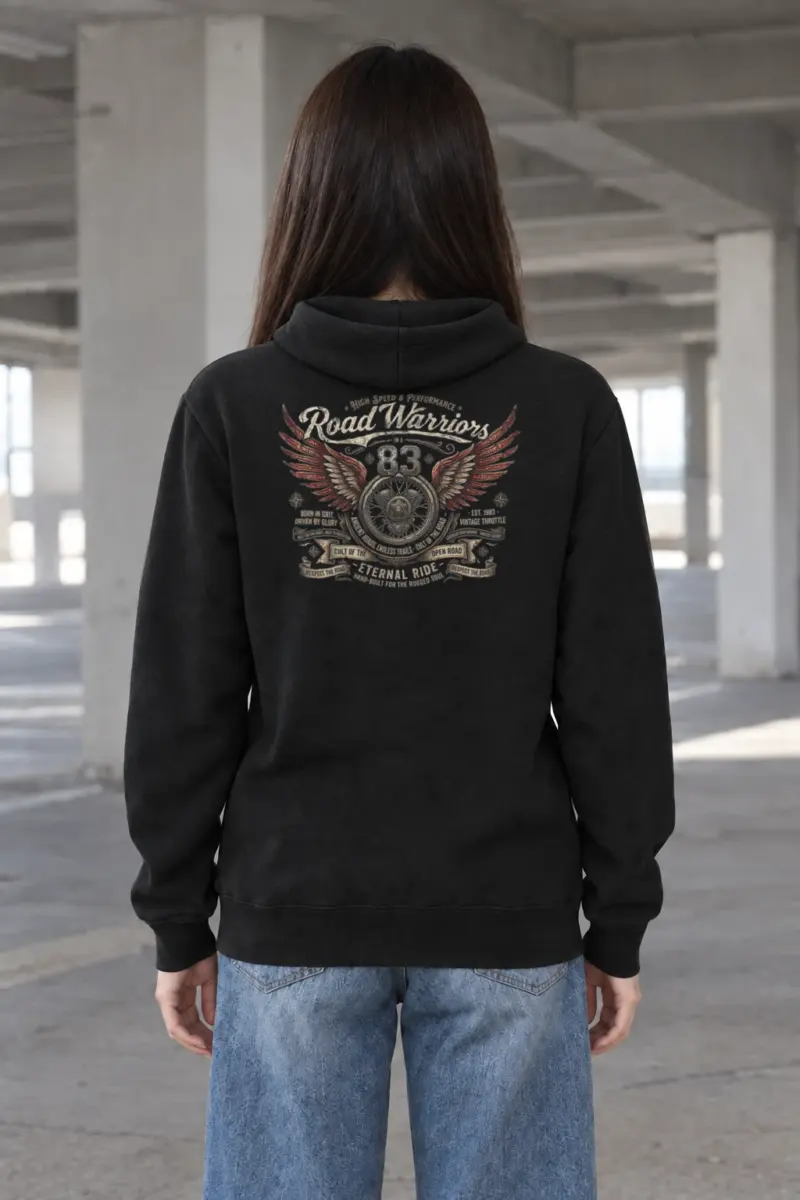 "Eternal Ride 83" Heavy Blend Unisex Pullover Hoodie