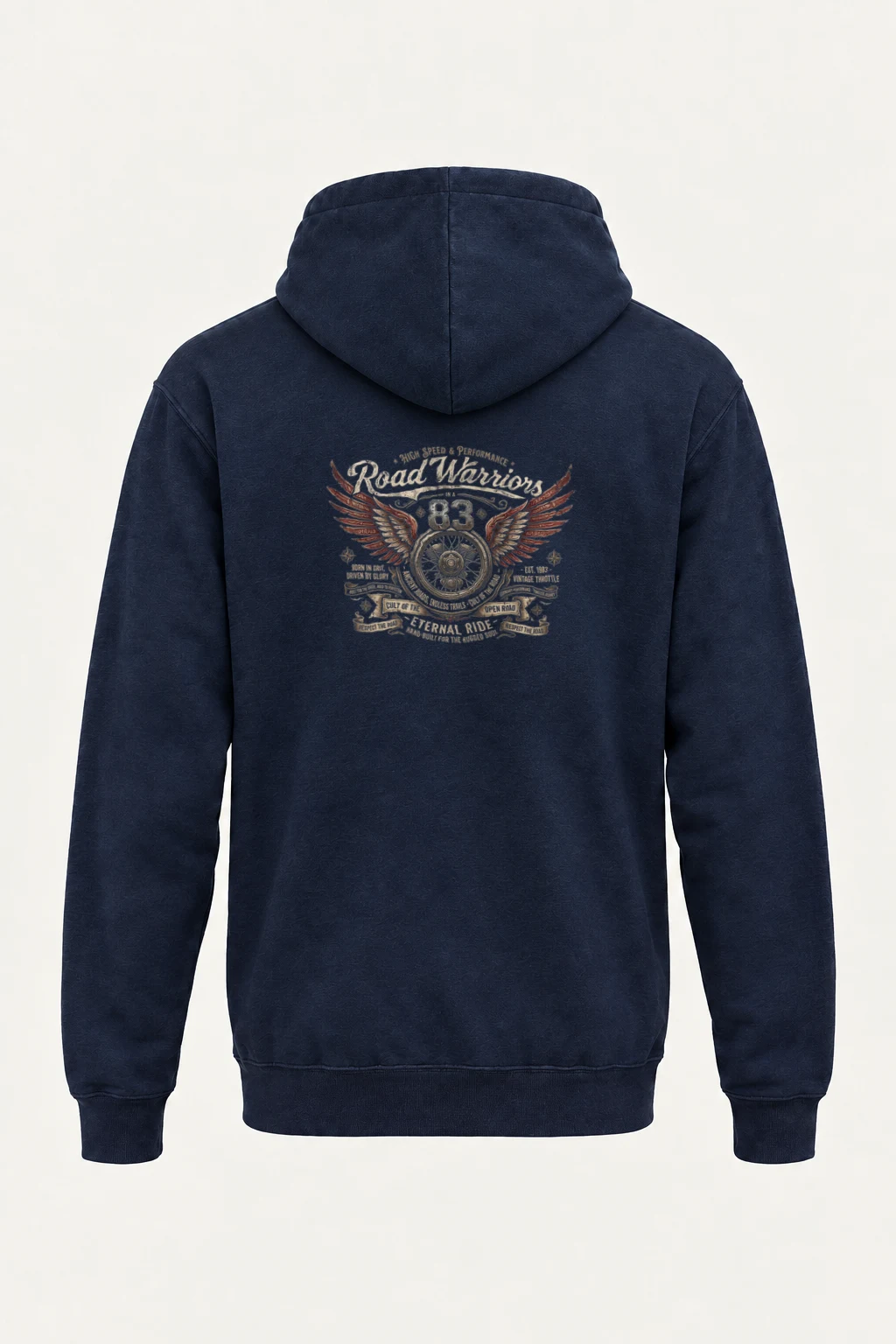 "Eternal Ride 83" Heavy Blend Unisex Pullover Hoodie | Gildan 18500
