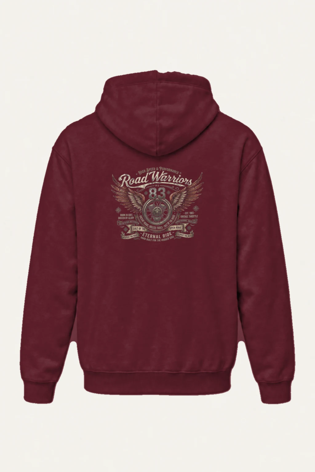 "Eternal Ride 83" Heavy Blend Unisex Pullover Hoodie | Gildan 18500