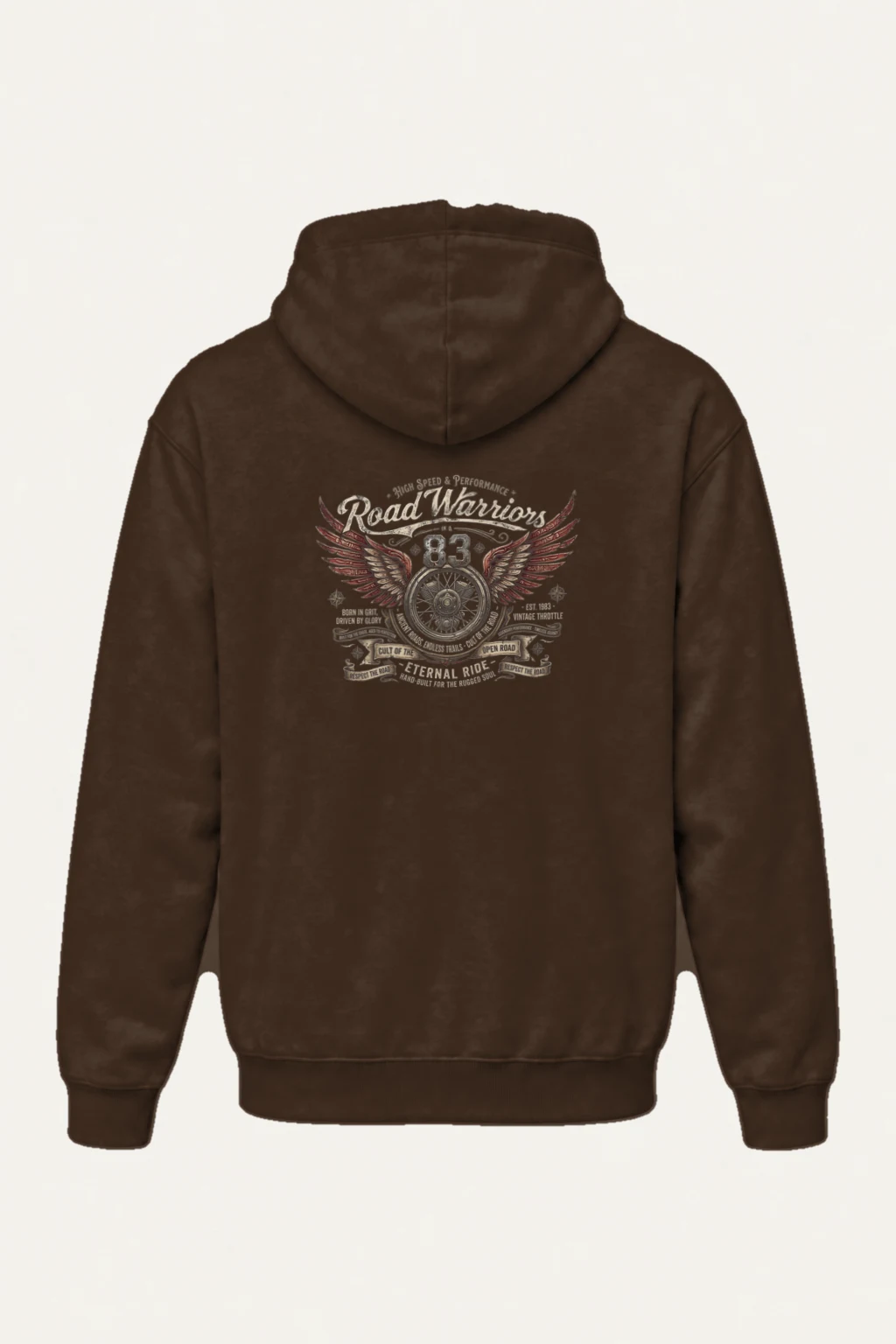 "Eternal Ride 83" Heavy Blend Unisex Pullover Hoodie | Gildan 18500