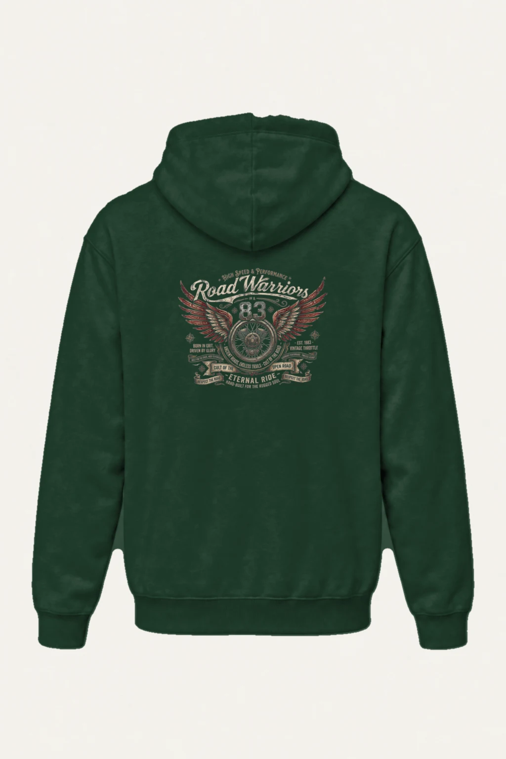 "Eternal Ride 83" Heavy Blend Unisex Pullover Hoodie | Gildan 18500