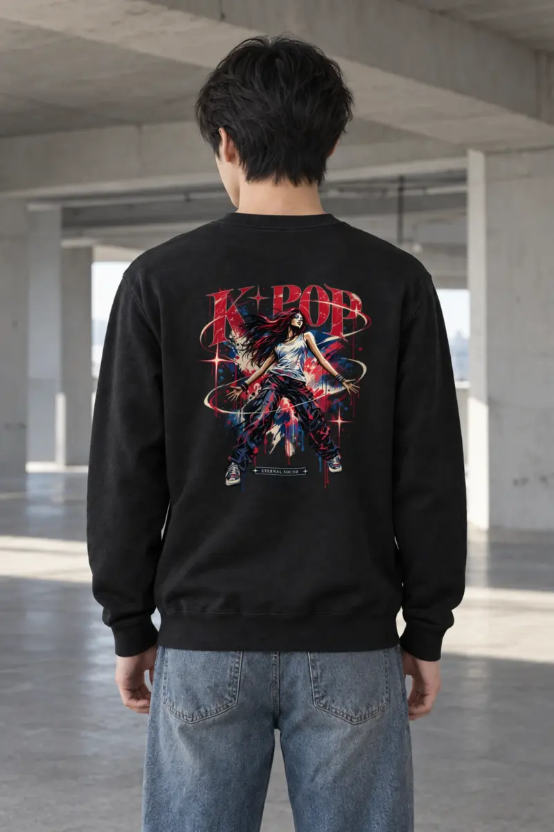 "Eternal Sound Lovers" Heavy Blend Unisex Crewneck Sweatshirt
