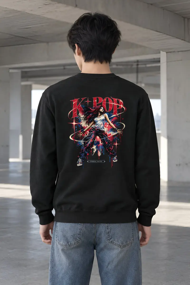 "Eternal Sound Lovers" Heavy Blend Unisex Crewneck Sweatshirt
