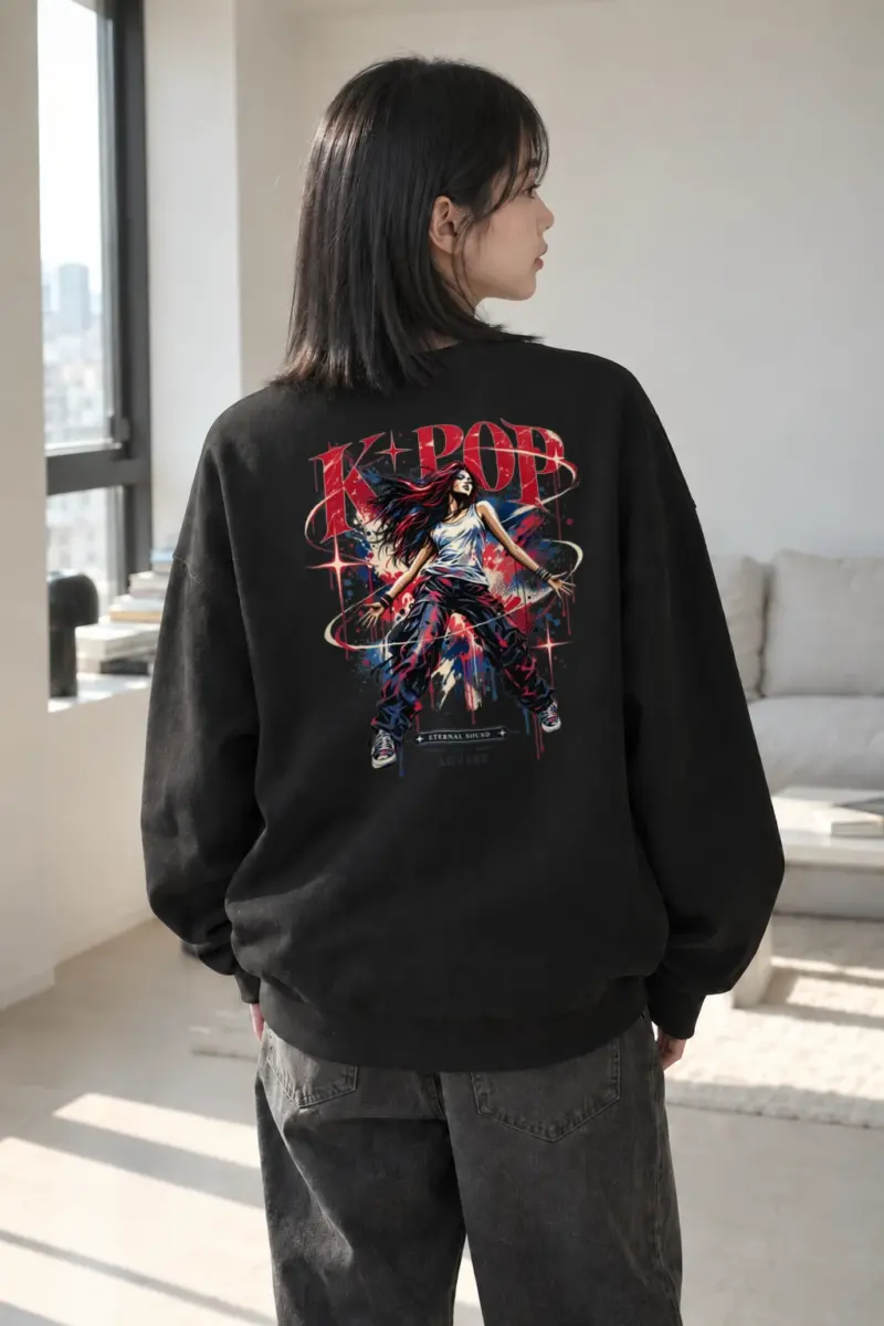 "Eternal Sound Lovers" Heavy Blend Unisex Crewneck Sweatshirt | Gildan 18000