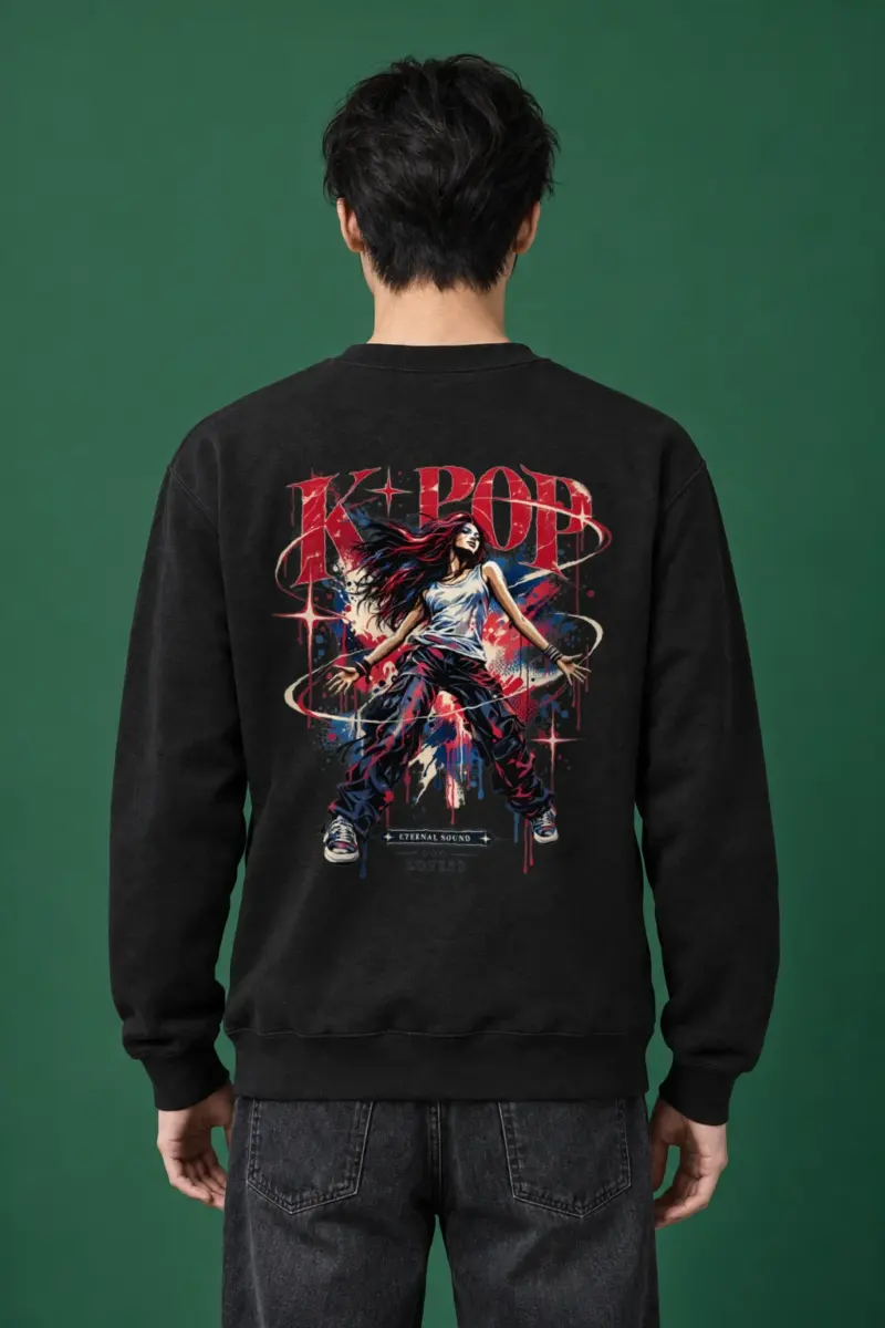 "Eternal Sound Lovers" Heavy Blend Unisex Crewneck Sweatshirt