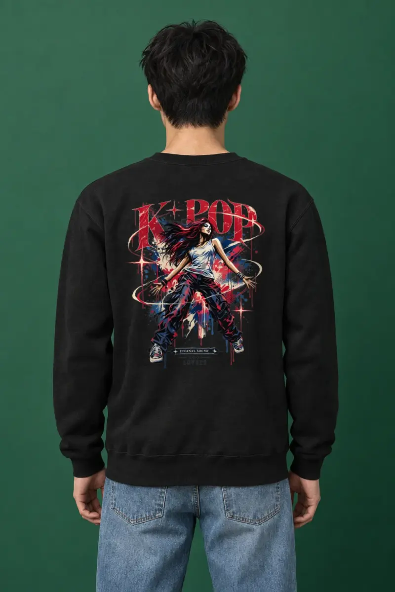 "Eternal Sound Lovers" Heavy Blend Unisex Crewneck Sweatshirt | Gildan 18000