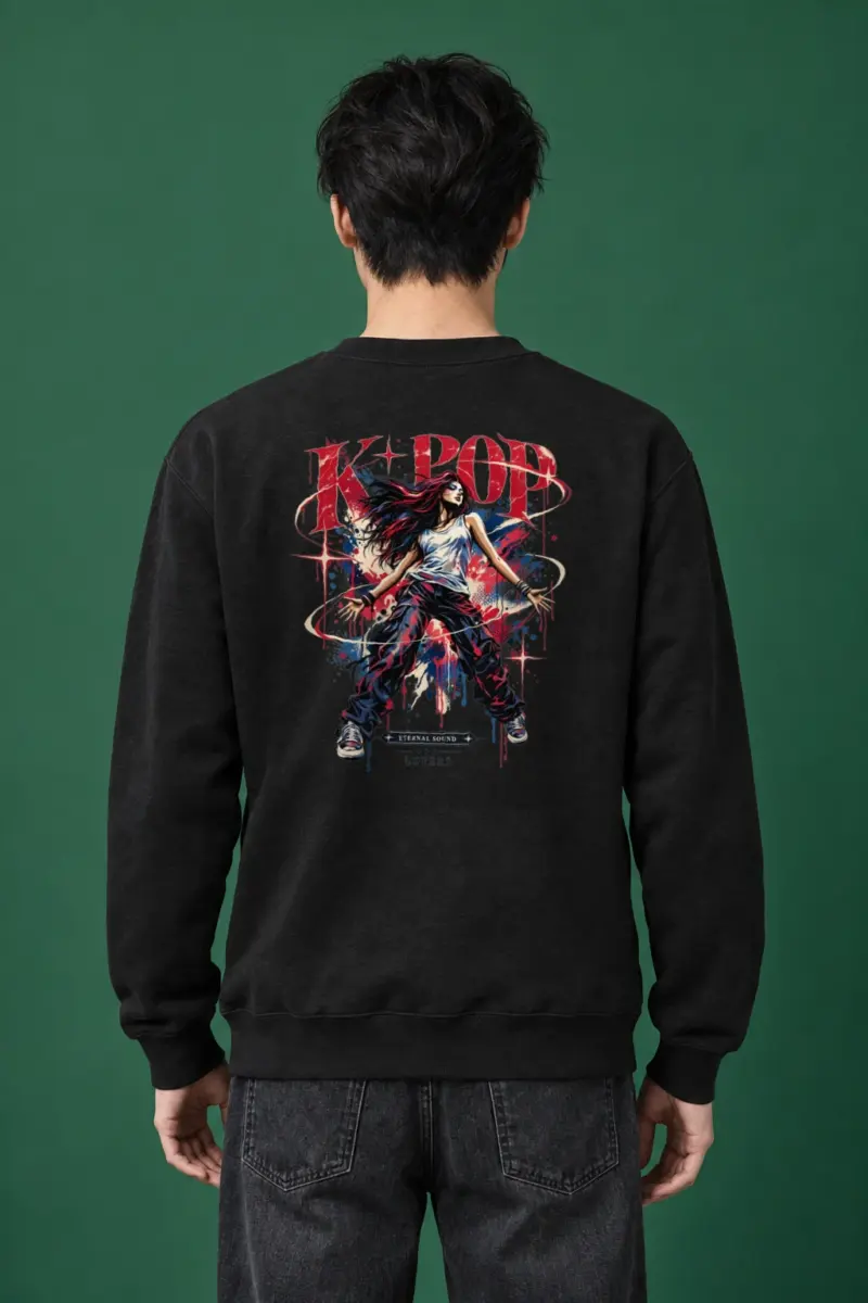 "Eternal Sound Lovers" Heavy Blend Unisex Crewneck Sweatshirt