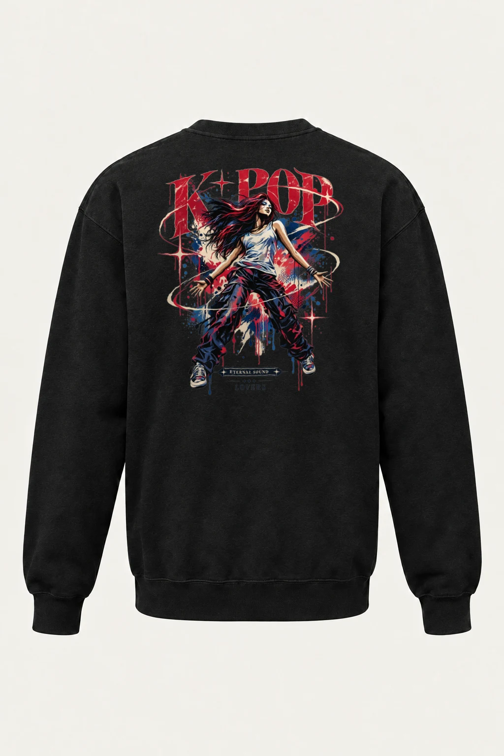 "Eternal Sound Lovers" Heavy Blend Unisex Crewneck Sweatshirt | Gildan 18000
