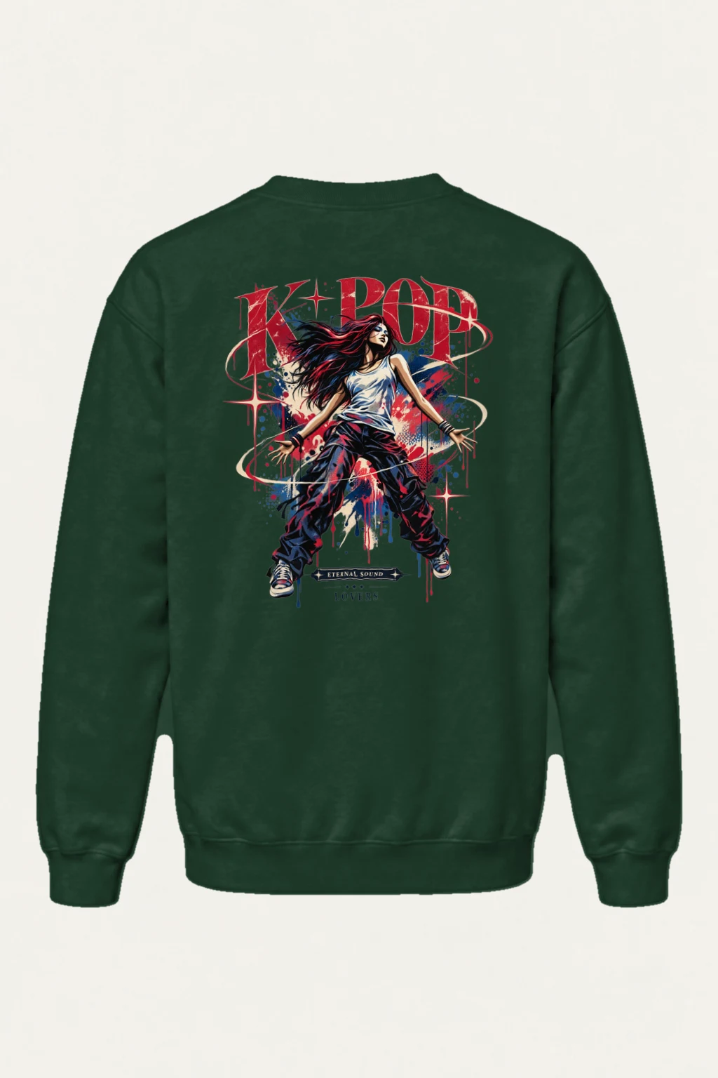 "Eternal Sound Lovers" Heavy Blend Unisex Crewneck Sweatshirt | Gildan 18000