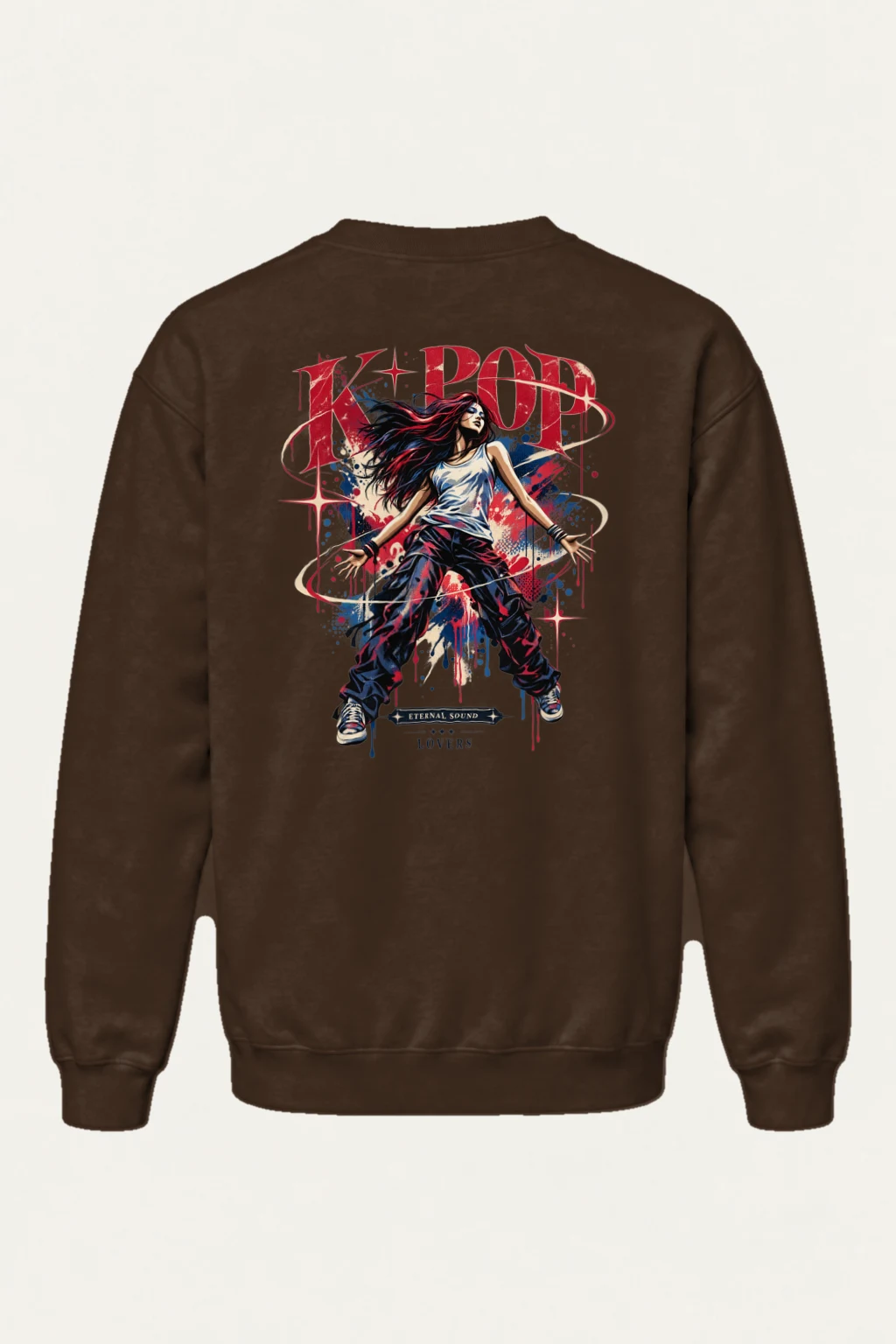 "Eternal Sound Lovers" Heavy Blend Unisex Crewneck Sweatshirt | Gildan 18000