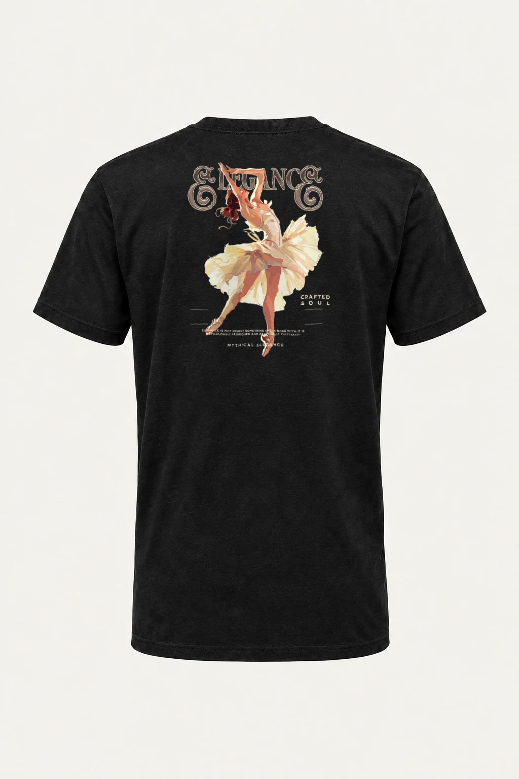 "Ethereal Elegance" Heavyweight Unisex Crewneck T-shirt | Gildan 5000