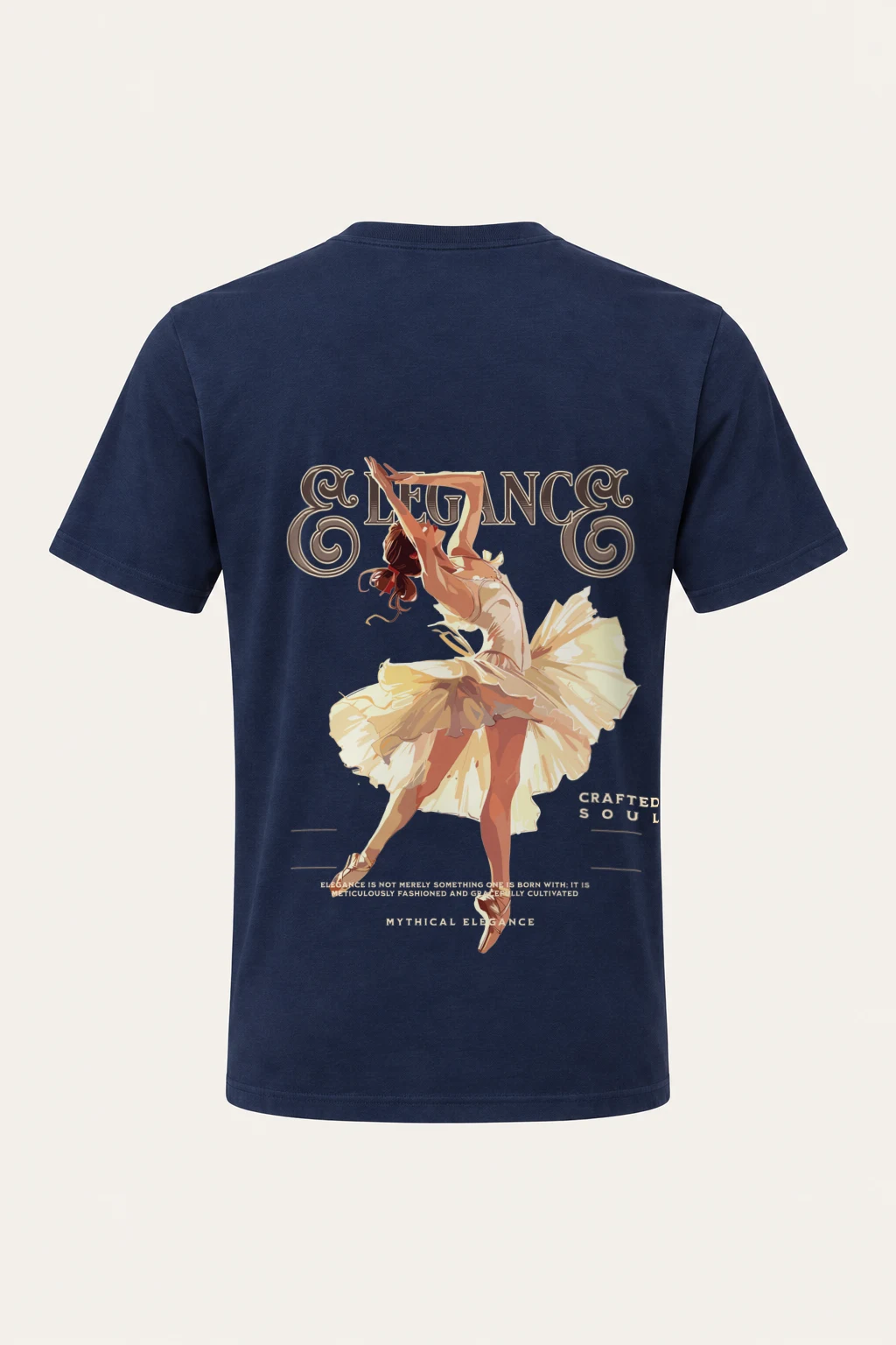 "Ethereal Elegance" Heavyweight Unisex Crewneck T-shirt | Gildan 5000
