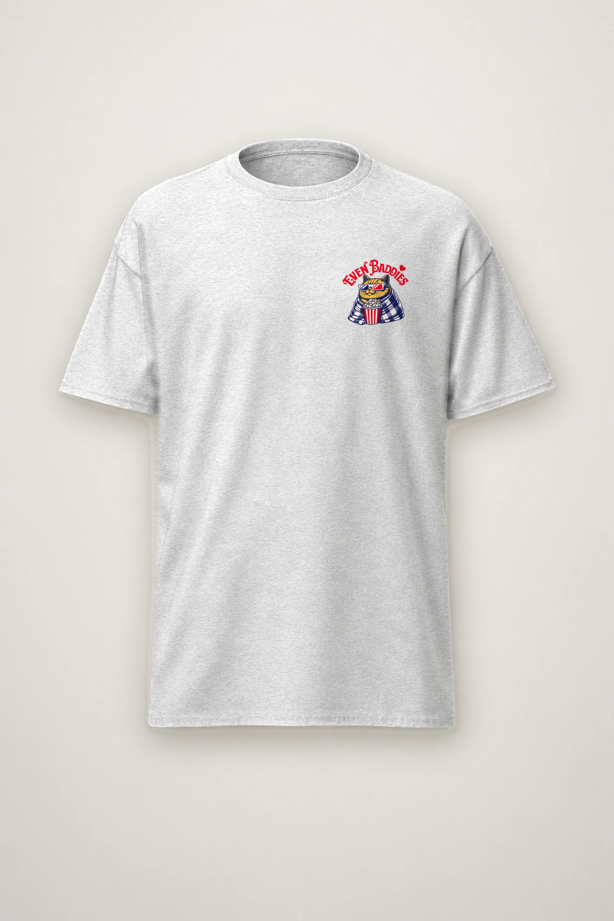 "Even Baddies Get Saddies" Heavyweight Unisex Crewneck T-shirt