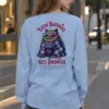 "Even Baddies Get Saddies" Unisex Longsleeve T-shirt | Gildan 2400