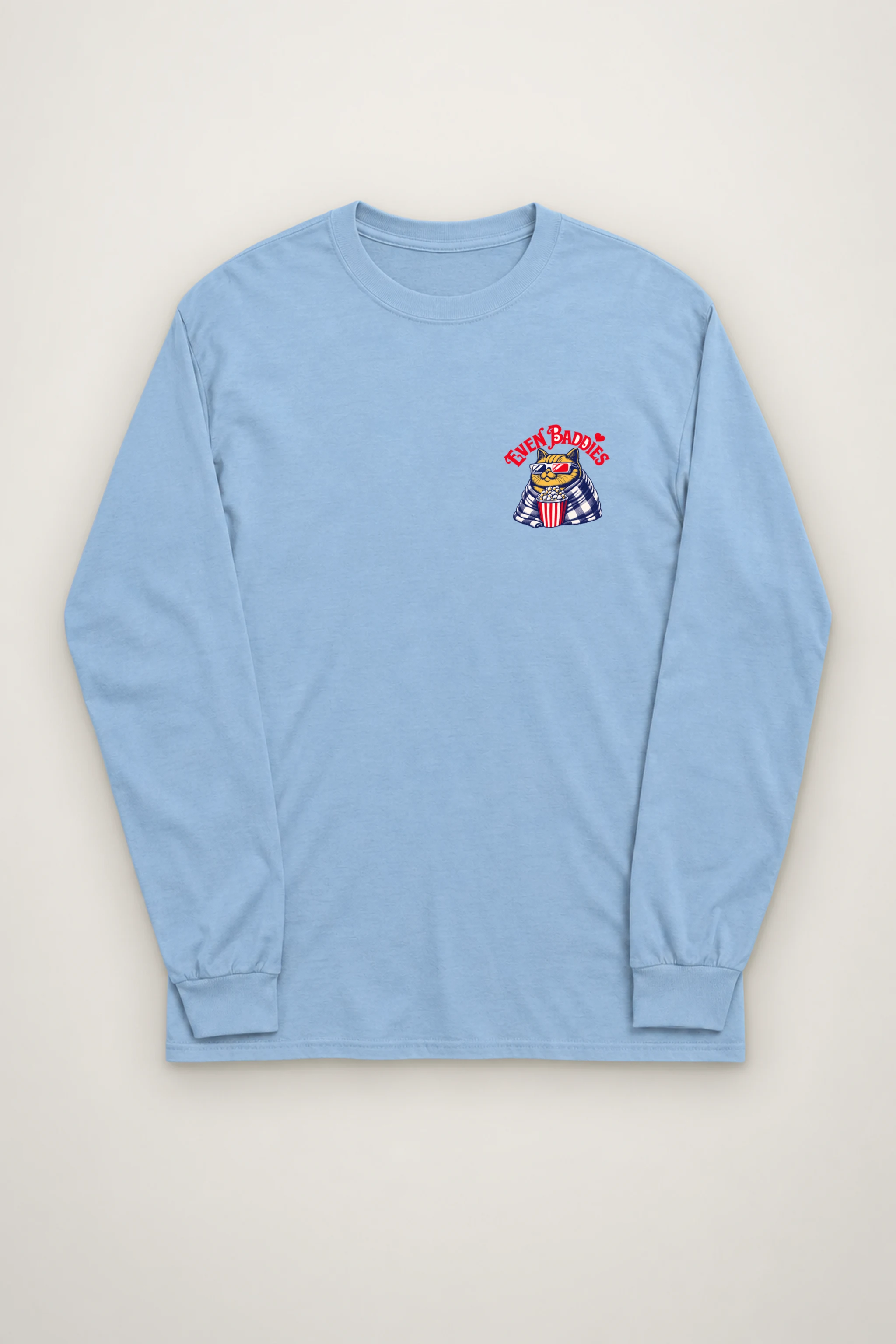 "Even Baddies Get Saddies" Unisex Longsleeve T-shirt