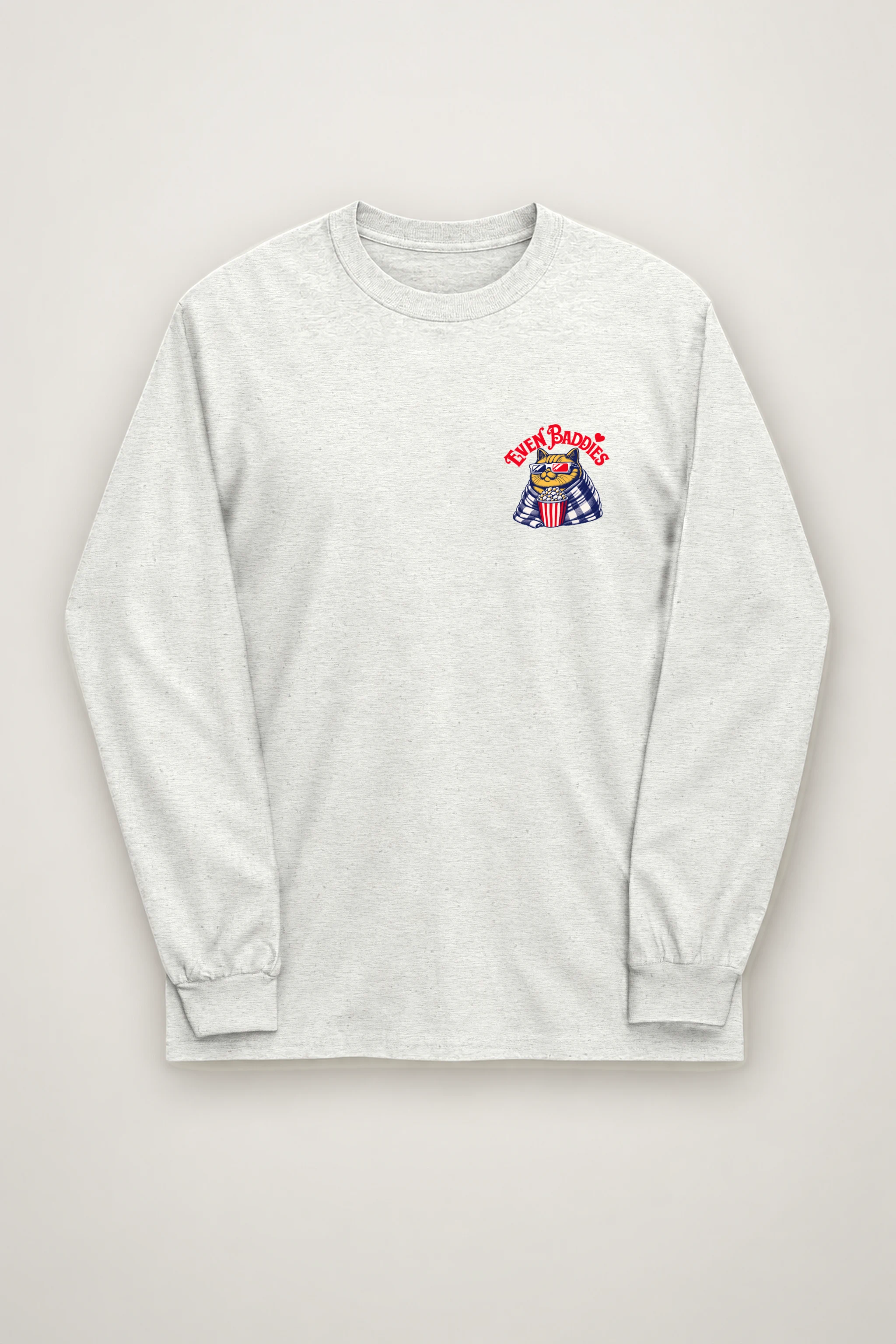 "Even Baddies Get Saddies" Unisex Longsleeve T-shirt