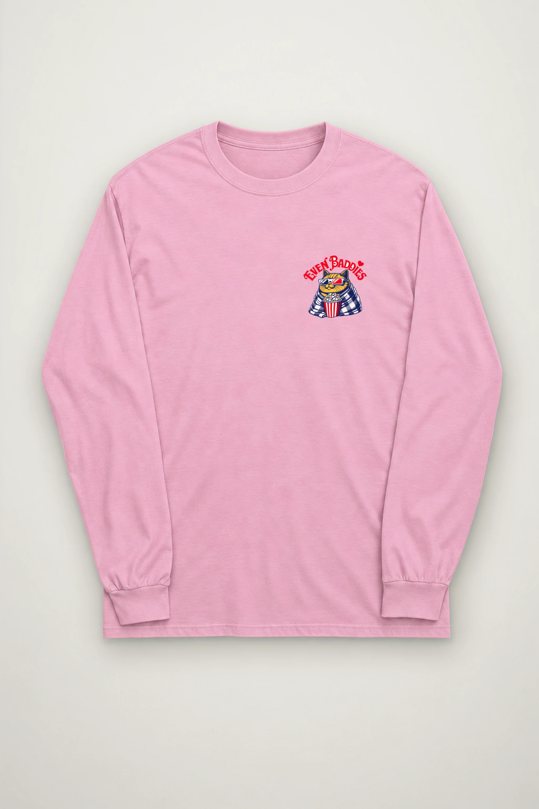 "Even Baddies Get Saddies" Unisex Longsleeve T-shirt