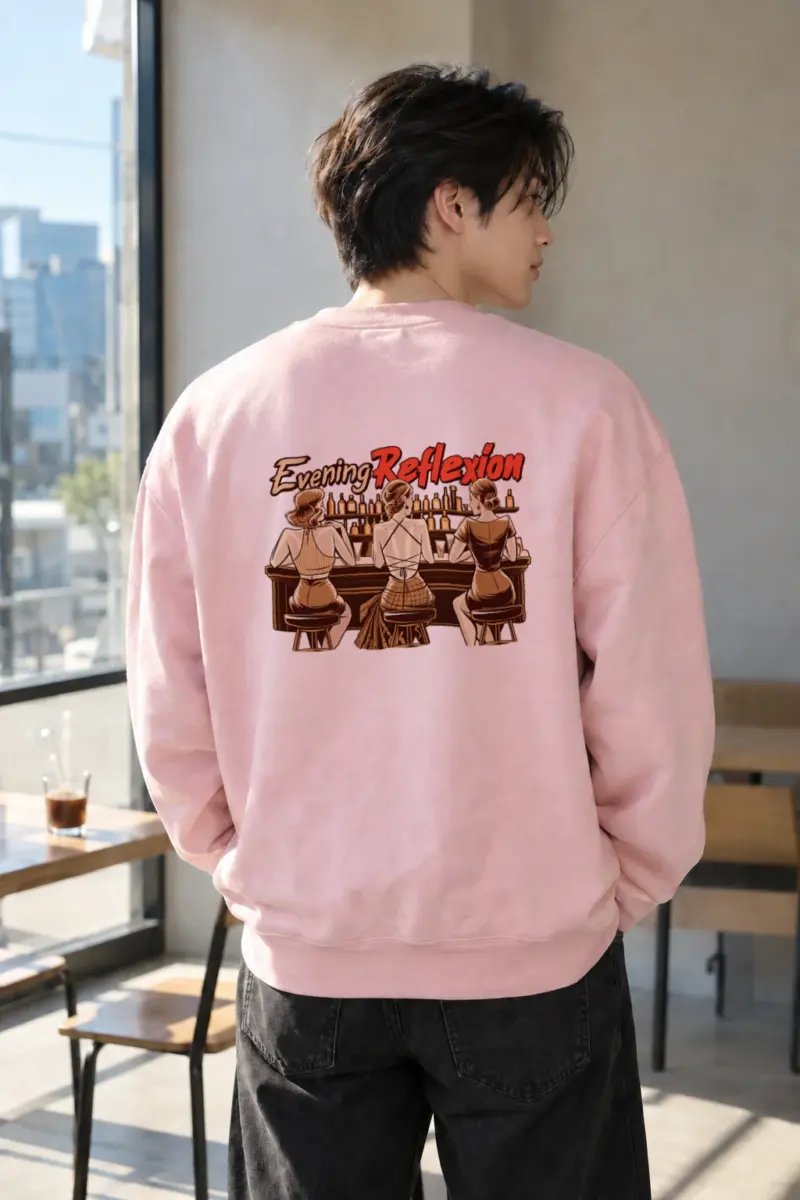 "Evening Reflexión" Heavy Blend Unisex Crewneck Sweatshirt | Gildan 18000
