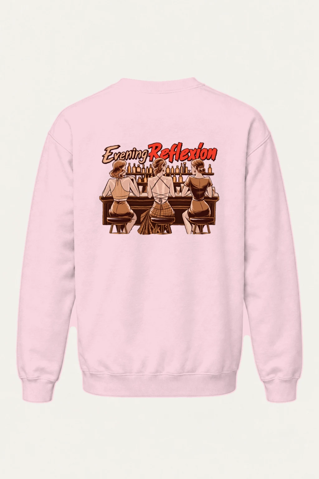 "Evening Reflexión" Heavy Blend Unisex Crewneck Sweatshirt | Gildan 18000