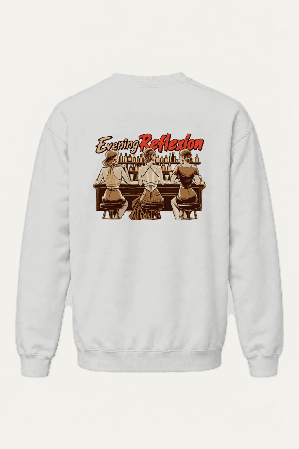 "Evening Reflexión" Heavy Blend Unisex Crewneck Sweatshirt | Gildan 18000