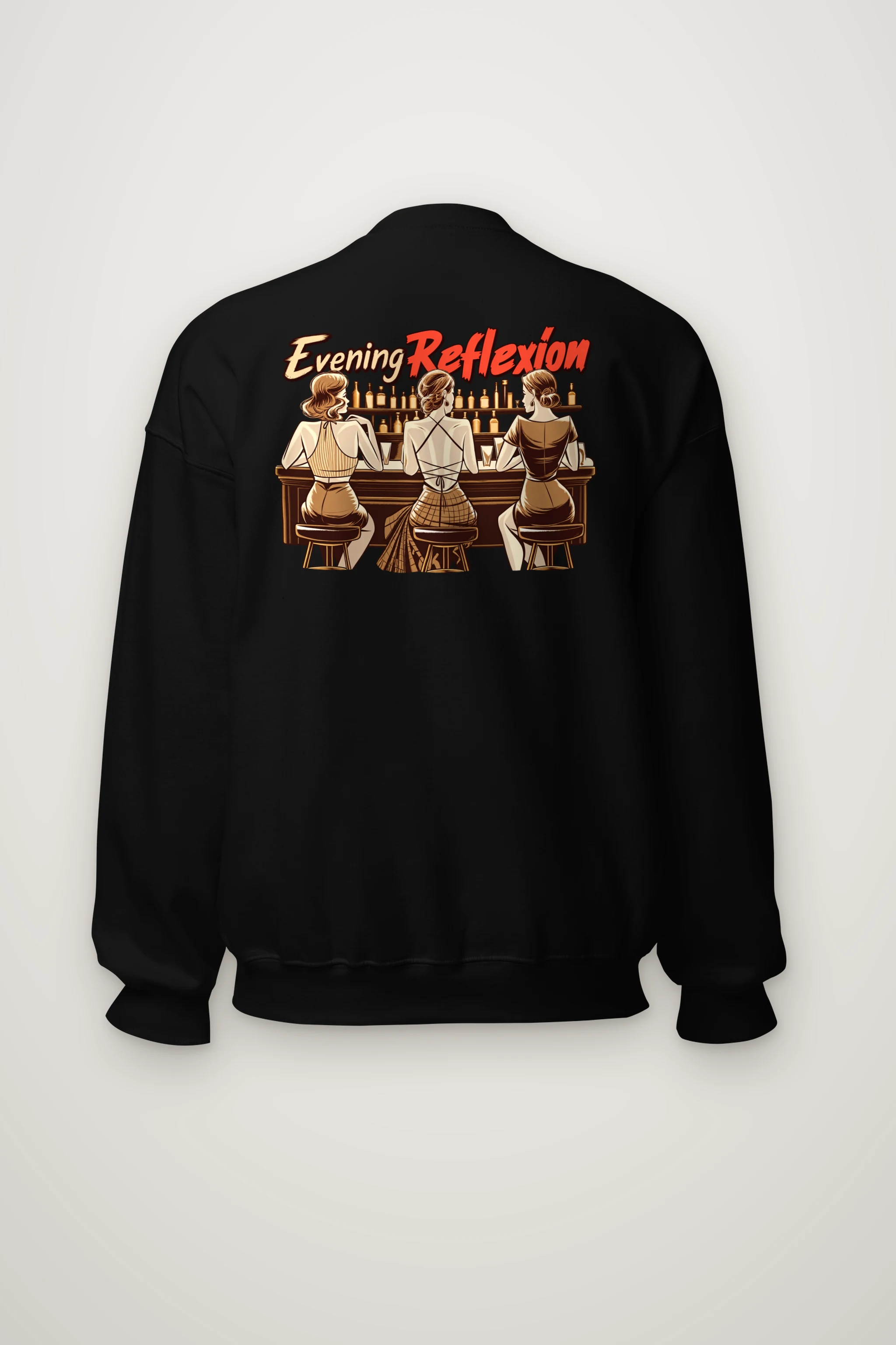 "Evening Reflexión" Heavy Blend Unisex Crewneck Sweatshirt