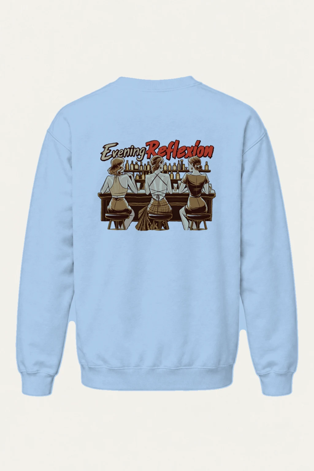 "Evening Reflexión" Heavy Blend Unisex Crewneck Sweatshirt | Gildan 18000