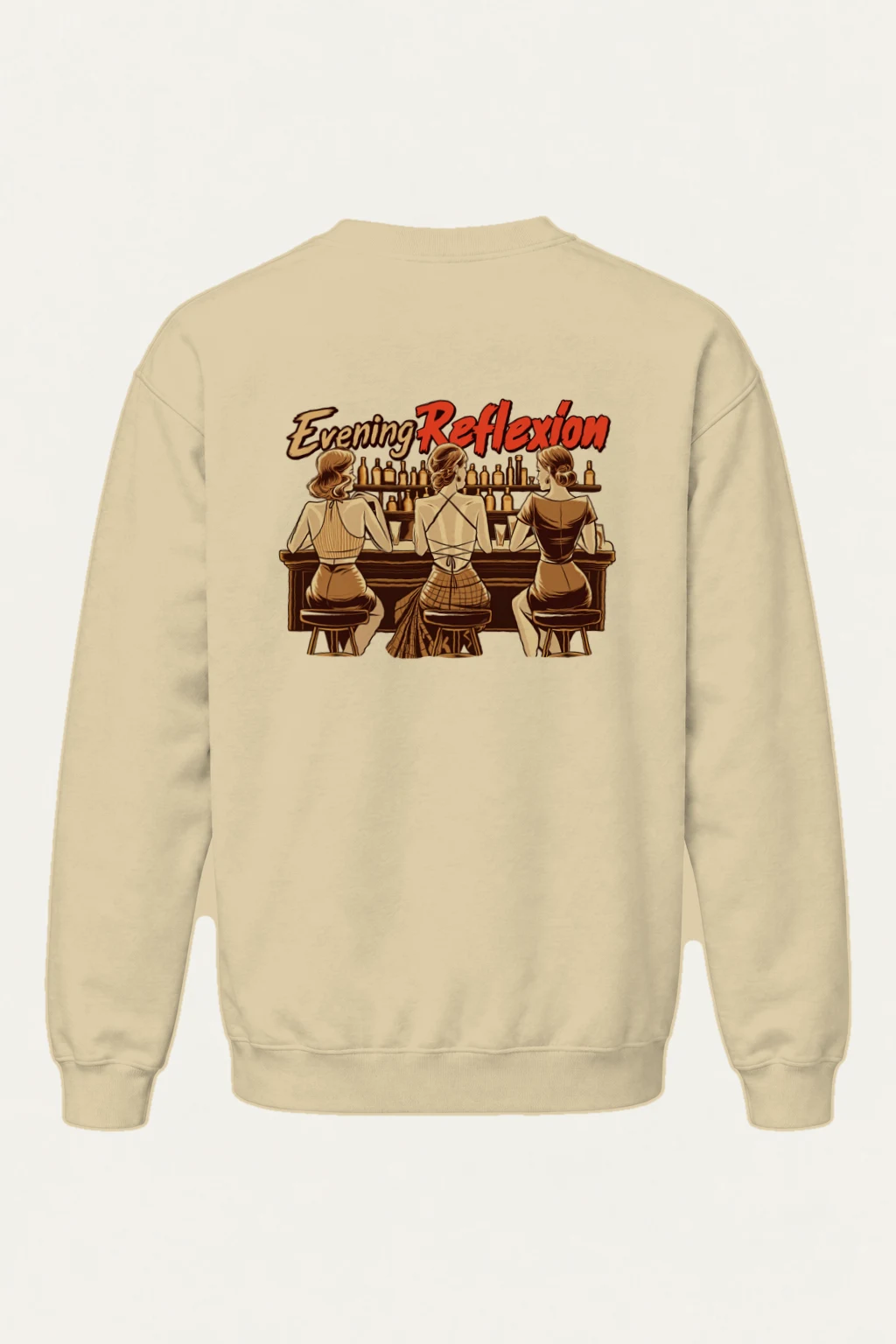 "Evening Reflexión" Heavy Blend Unisex Crewneck Sweatshirt | Gildan 18000