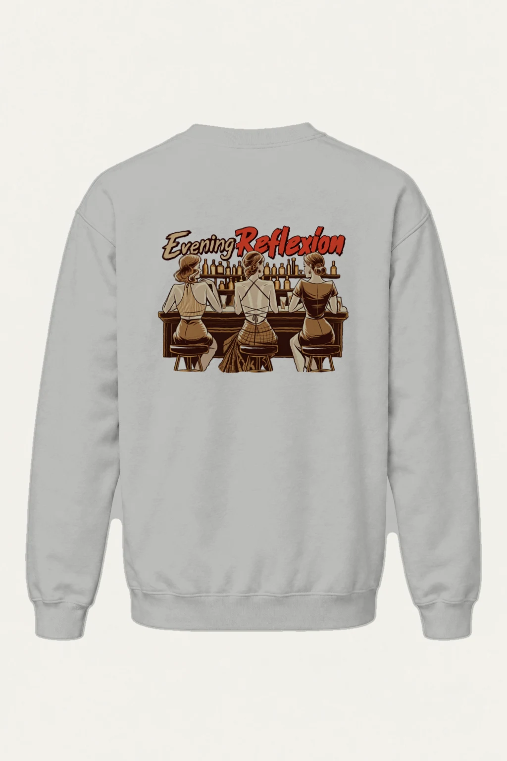 "Evening Reflexión" Heavy Blend Unisex Crewneck Sweatshirt | Gildan 18000