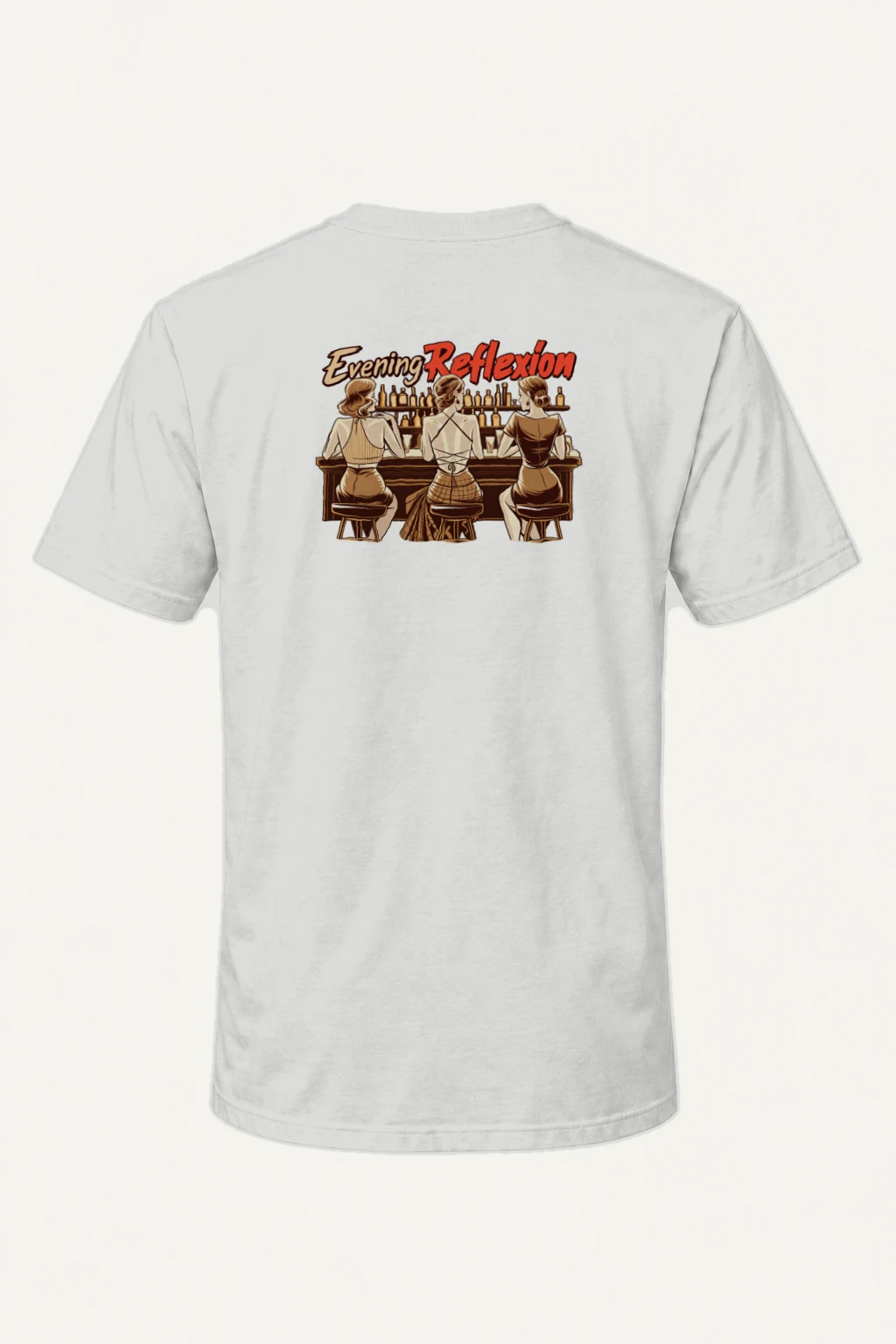 "Evening Reflexión" Heavyweight Unisex Crewneck T-shirt | Gildan 5000