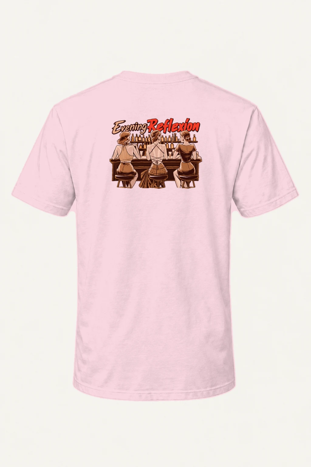 "Evening Reflexión" Heavyweight Unisex Crewneck T-shirt | Gildan 5000