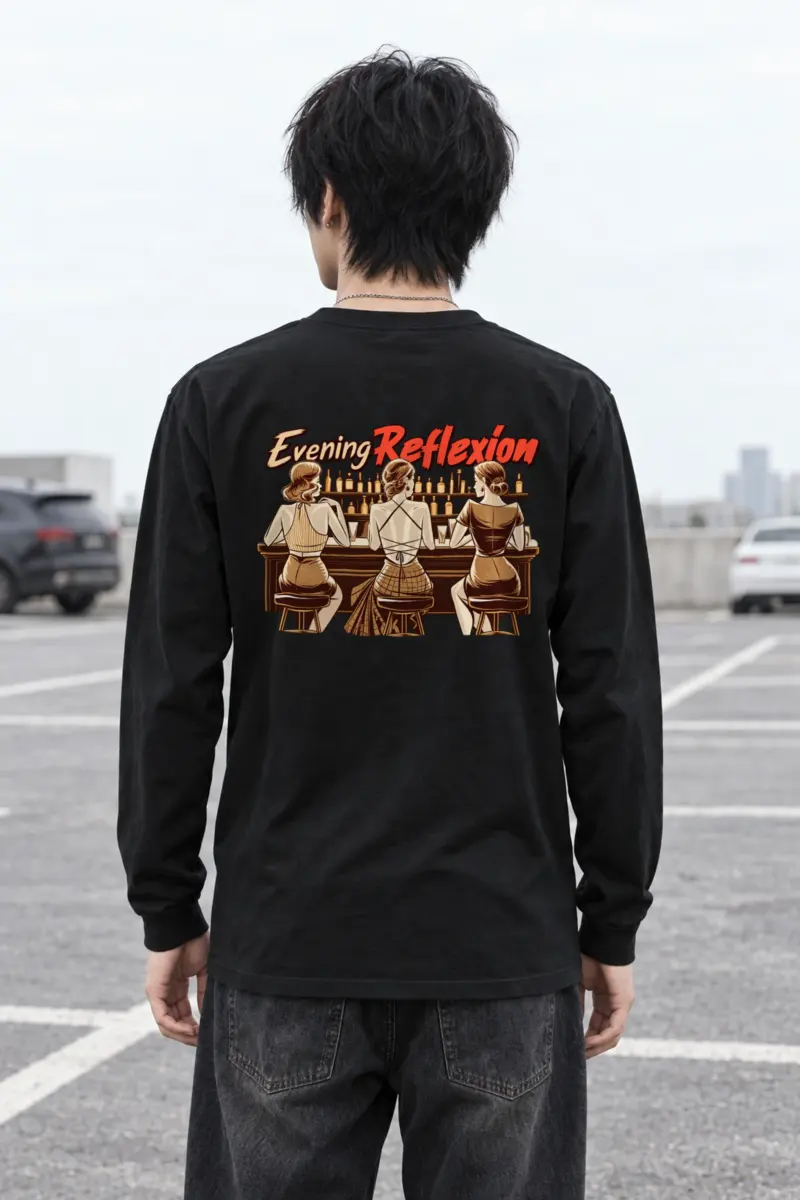 "Evening Reflexión" Unisex Longsleeve T-shirt