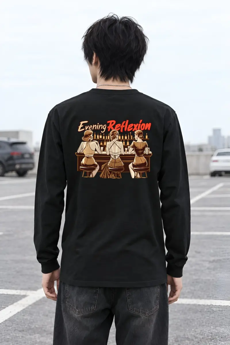 "Evening Reflexión" Unisex Longsleeve T-shirt
