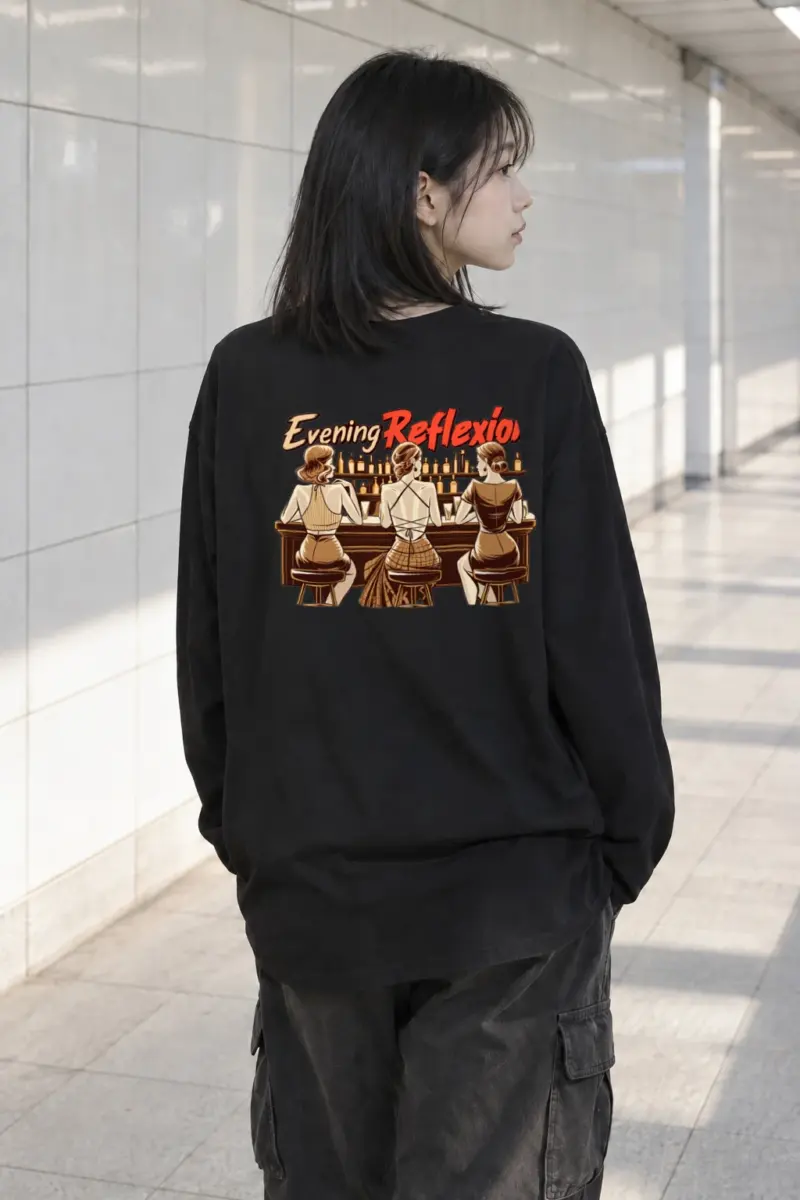 "Evening Reflexión" Unisex Longsleeve T-shirt