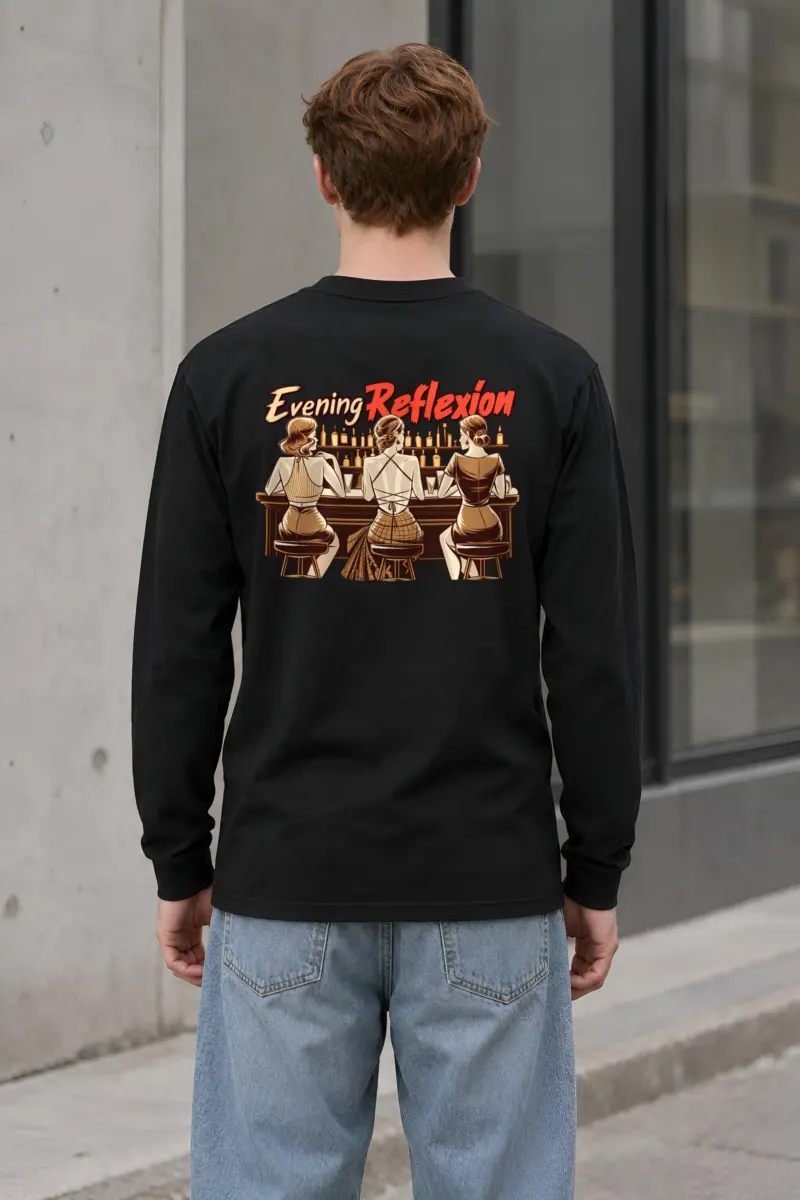 "Evening Reflexión" Unisex Longsleeve T-shirt