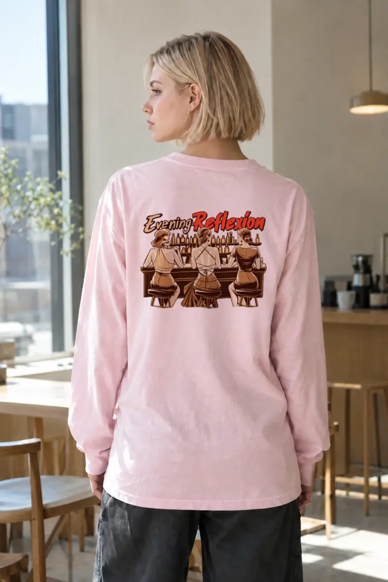 "Evening Reflexión" Unisex Longsleeve T-shirt | Gildan 2400