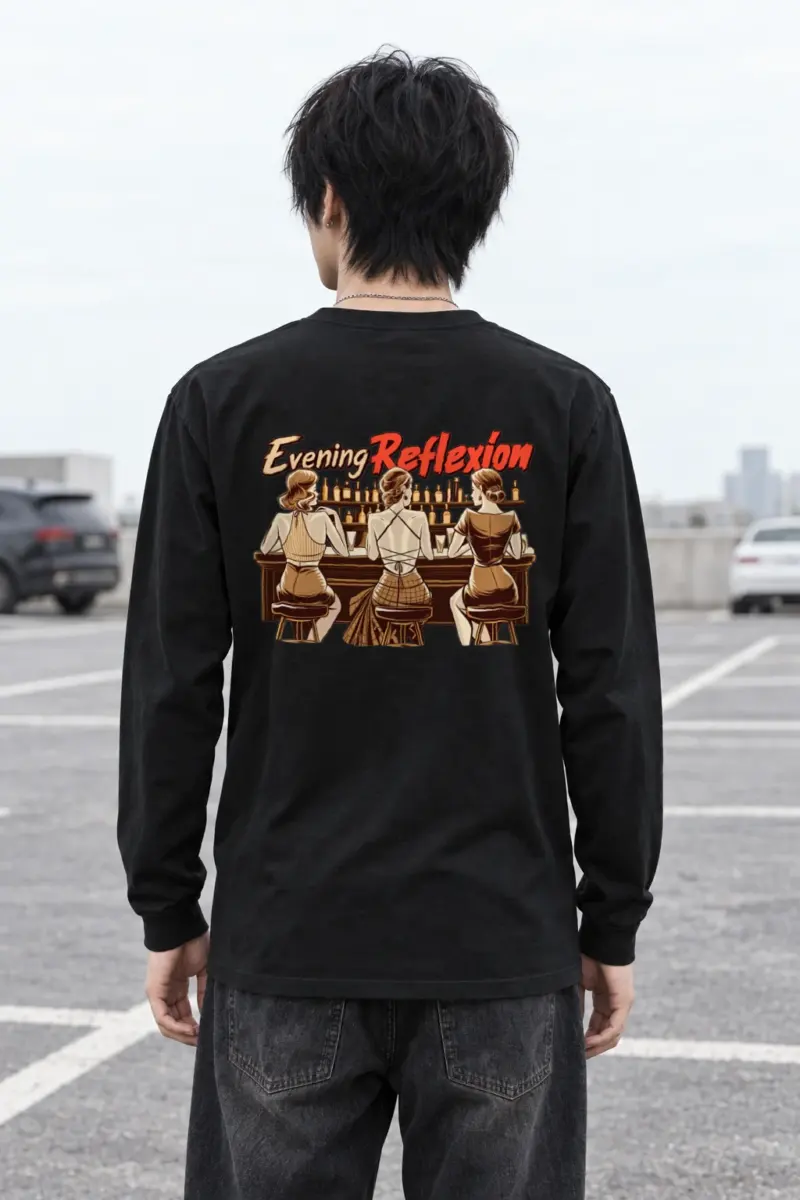 "Evening Reflexión" Unisex Longsleeve T-shirt