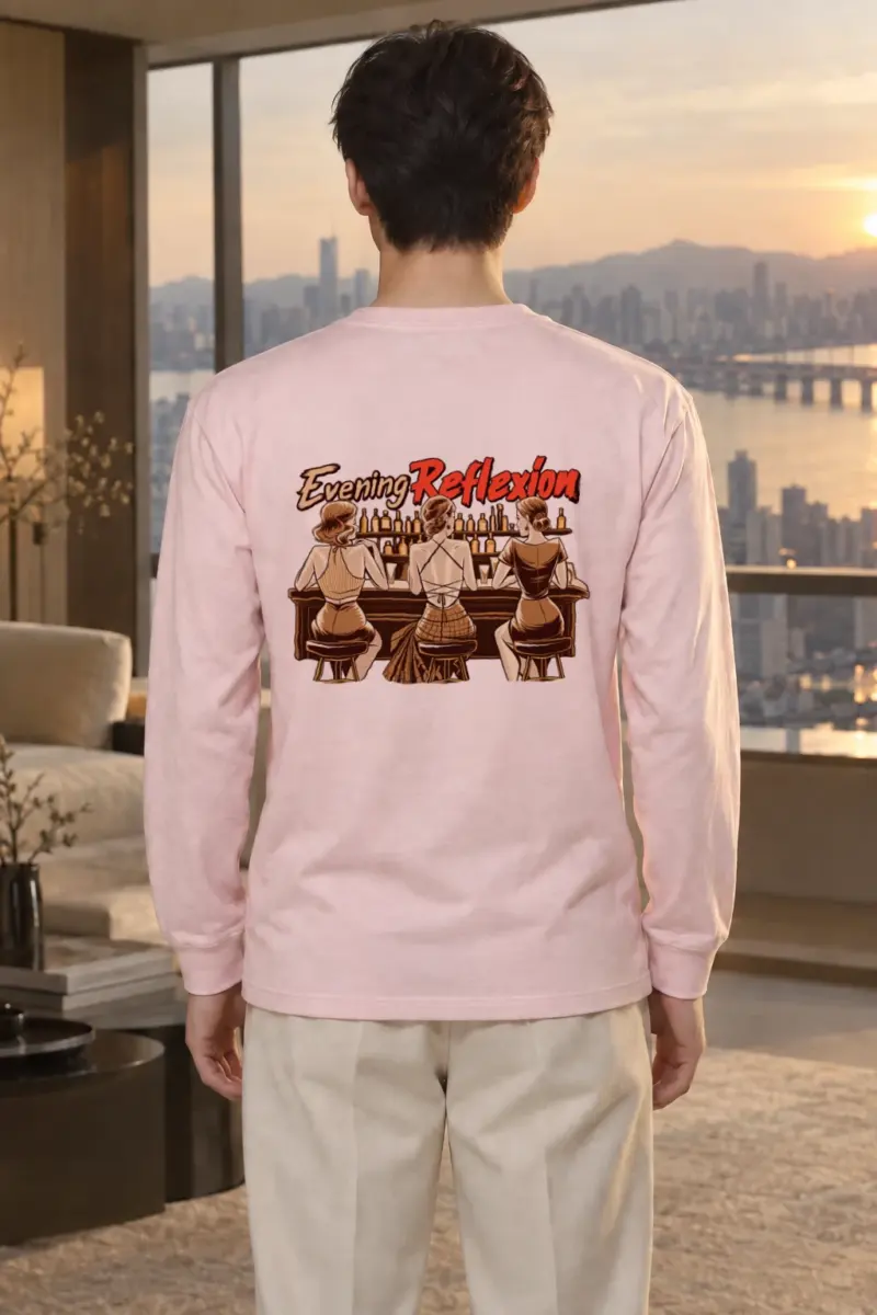 "Evening Reflexión" Unisex Longsleeve T-shirt | Gildan 2400