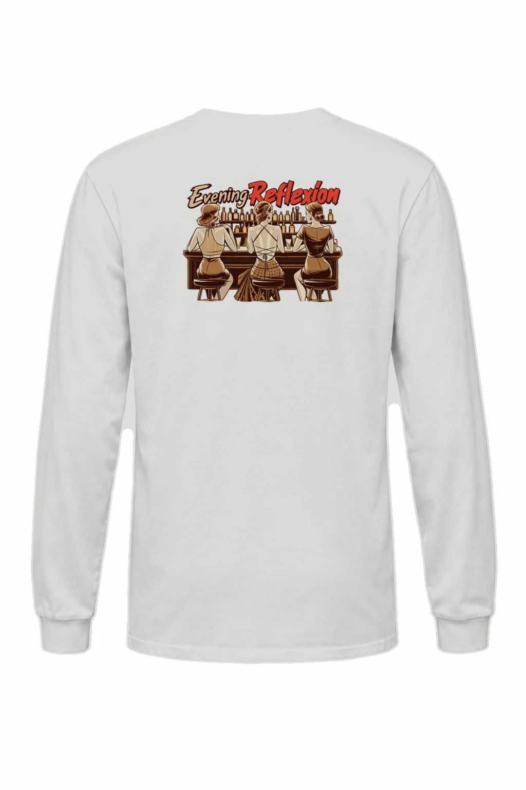 "Evening Reflexión" Unisex Longsleeve T-shirt | Gildan 2400