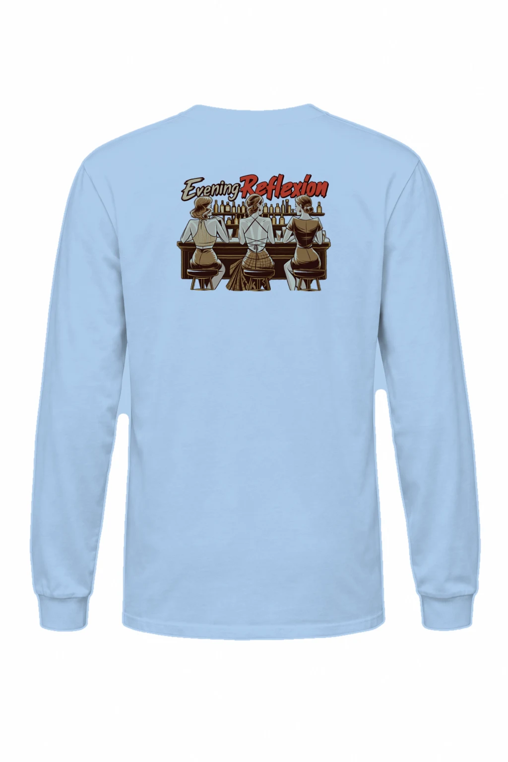 "Evening Reflexión" Unisex Longsleeve T-shirt | Gildan 2400