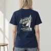 "Evening Wind Coastal Sailing" Heavyweight Unisex Crewneck T-shirt