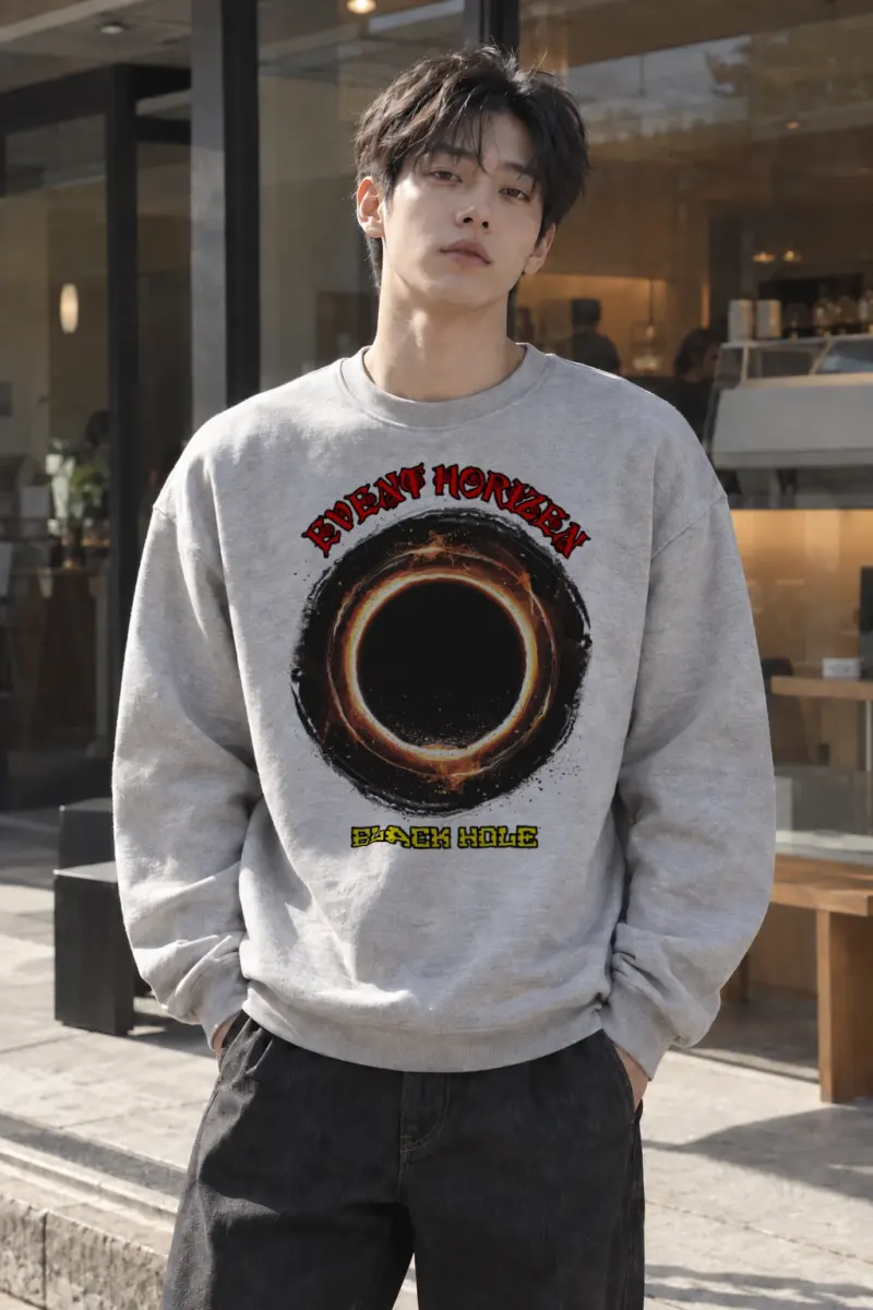 “Event Horizon” Heavy Blend Unisex Crewneck Sweatshirt | Gildan 18000