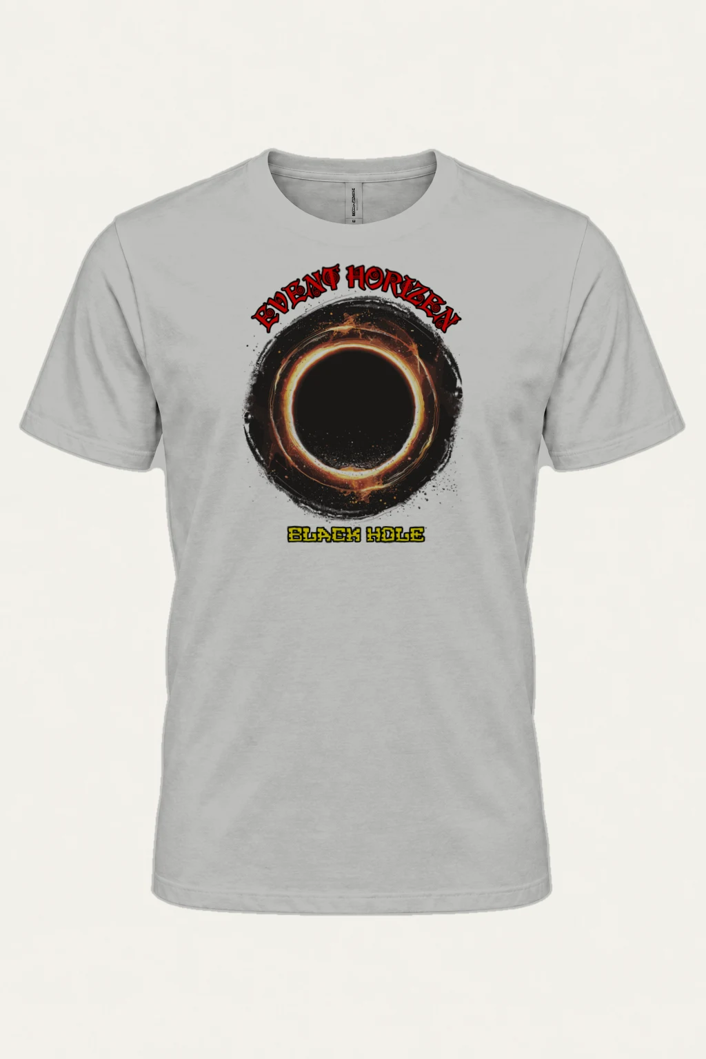 "Event Horizon" Heavyweight Unisex Crewneck T-shirt | Gildan 5000