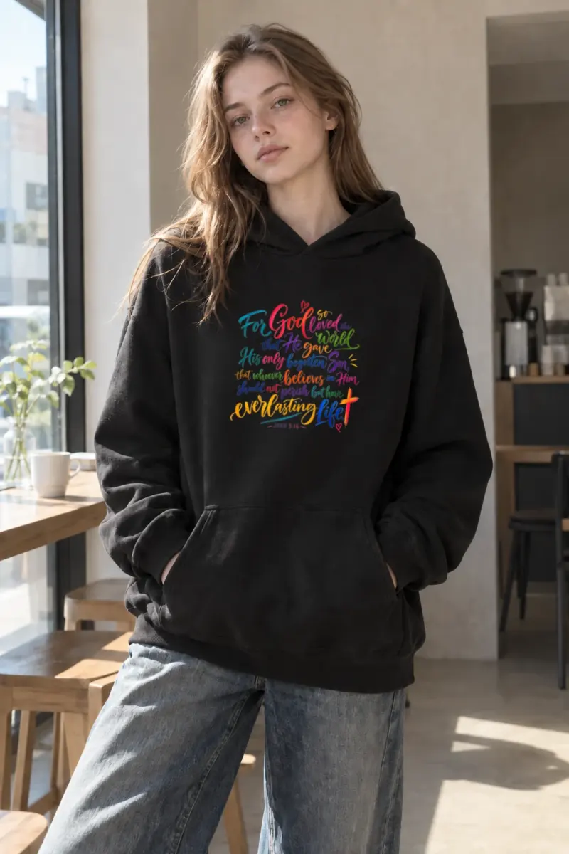 "Everlasting Life" Heavy Blend Unisex Pullover Hoodie | Gildan 18500