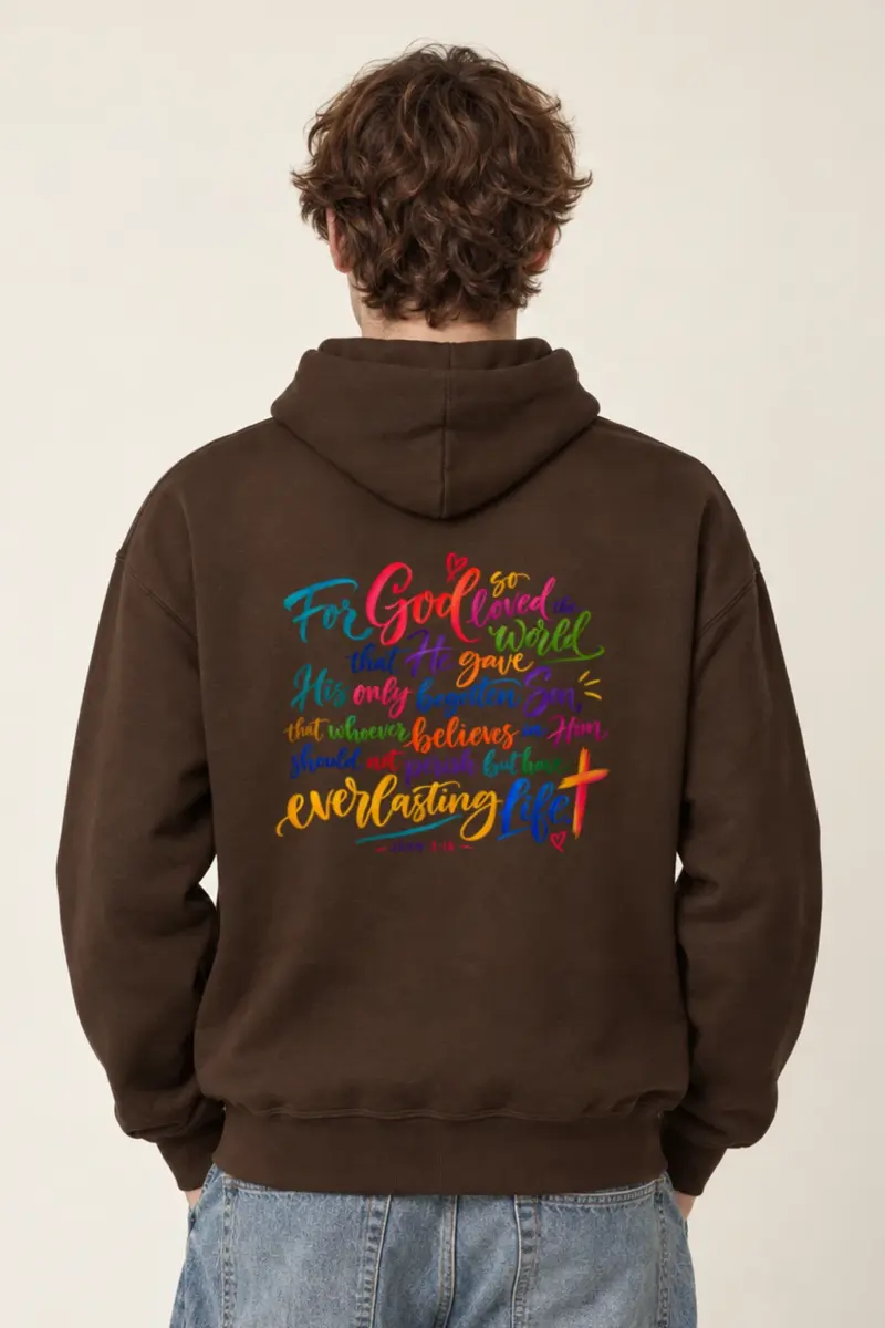 "Everlasting Life" Heavy Blend Unisex Pullover Hoodie