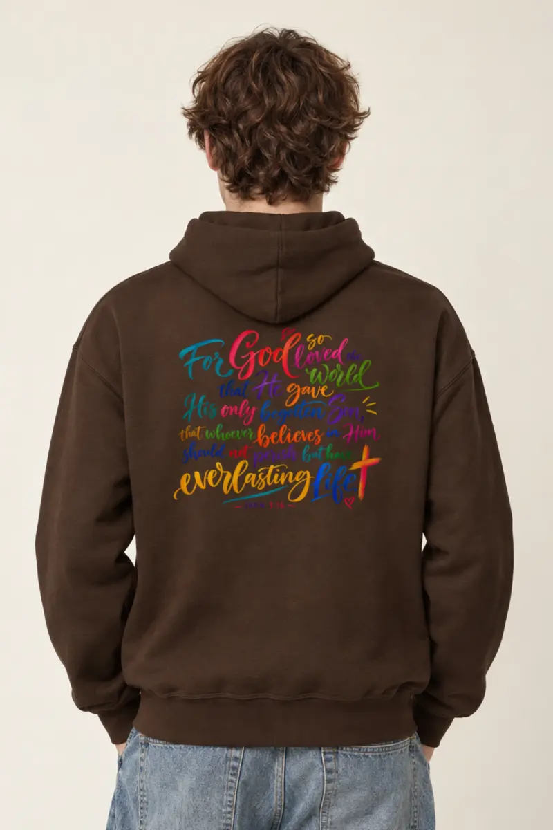 "Everlasting Life" Heavy Blend Unisex Pullover Hoodie