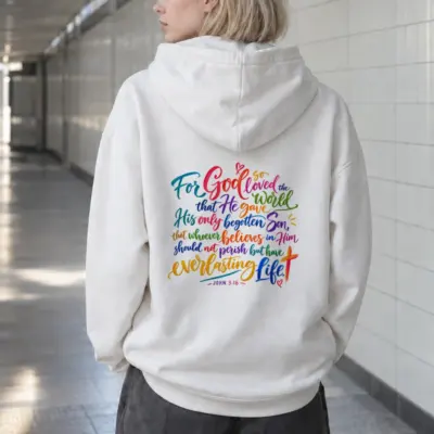"Everlasting Life" Heavy Blend Unisex Pullover Hoodie | Gildan 18500