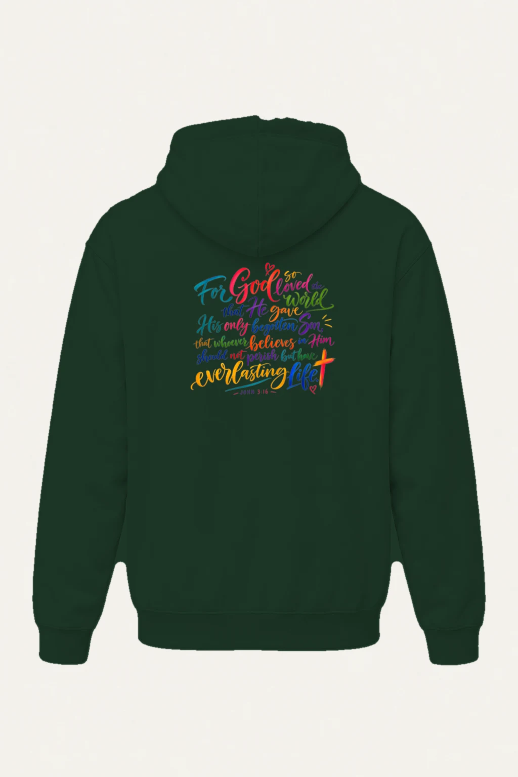 "Everlasting Life" Heavy Blend Unisex Pullover Hoodie | Gildan 18500