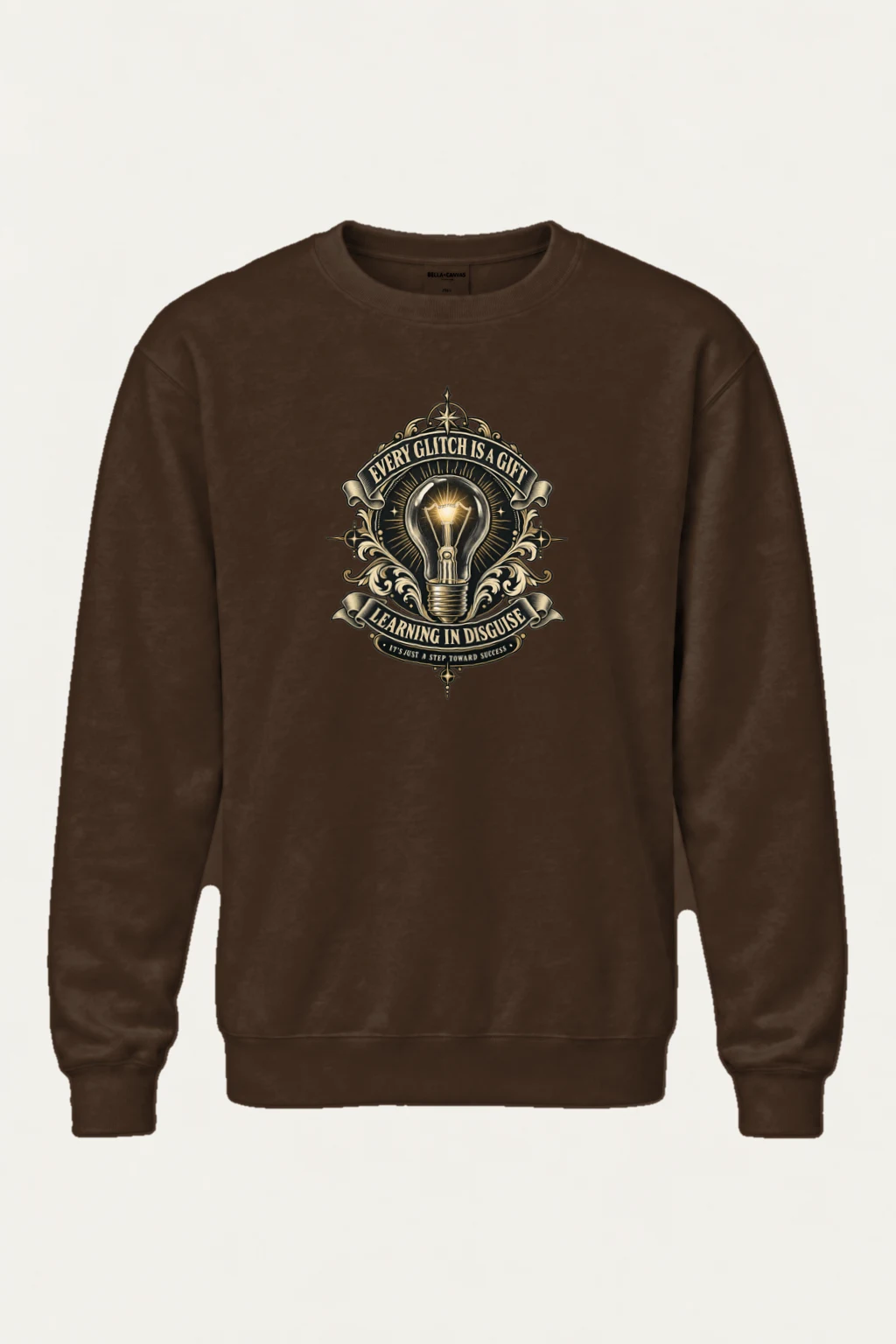 "Every Glitch Is A Gift" Heavy Blend Unisex Crewneck Sweatshirt | Gildan 18000
