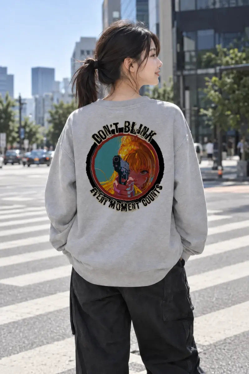 "Every Moment Counts" Heavy Blend Unisex Crewneck Sweatshirt | Gildan 18000