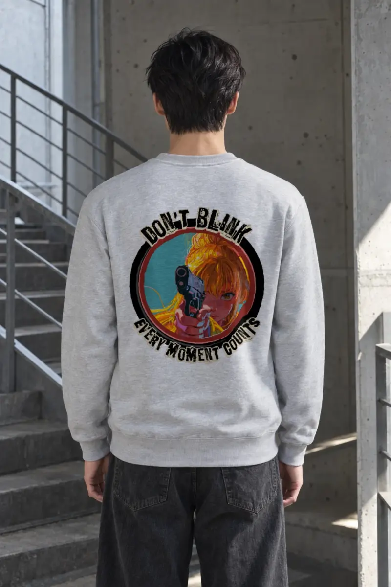 "Every Moment Counts" Heavy Blend Unisex Crewneck Sweatshirt